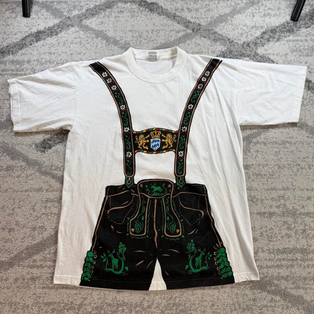 90s oktoberfest german lederhosen graphic